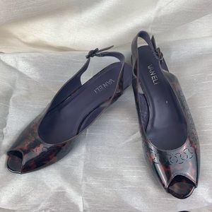 VAN ELI Wedge Slingback 8-1/2N